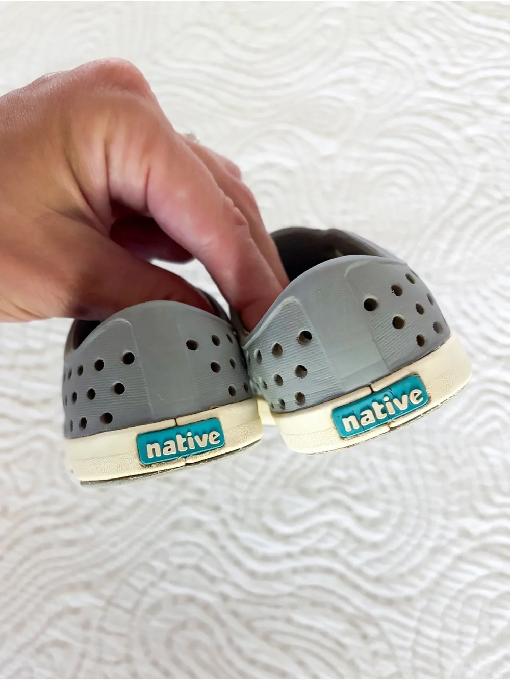 Native Toddler Jefferson Pigeon Gray